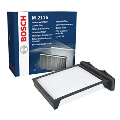 Image of 1H5Z19G244CA, JKR100280, LR029773 Pollen Filter BOSCH 1 987 432 116 Particulate 243,5mm 218,7mm 34mm LAND ROVER: Freelander I Off Road