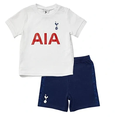 Image of Tottenham Hotspur FC Baby Kit T Shirt &amp; Shorts Set 2021/22 (6 9 Months) Blue