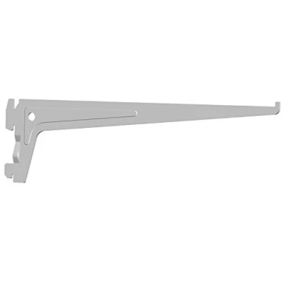 Image of Element System Pro Support Bracket Single Row, Pack of 2, 7 cm, 4 Colours, 30 cm Long, for Wall Shelf White, 1813300009