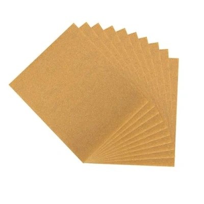 Image of 10 Assorted 3 X COARSE 4 Medium FINE Painting Decoration Work Home GRIT Sandpaper Sheets Sanding Papers