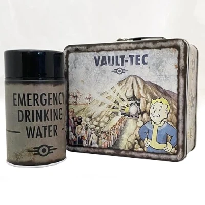 Image of Fallout Weathered Vault Tec Lunchbox &amp; Flask
