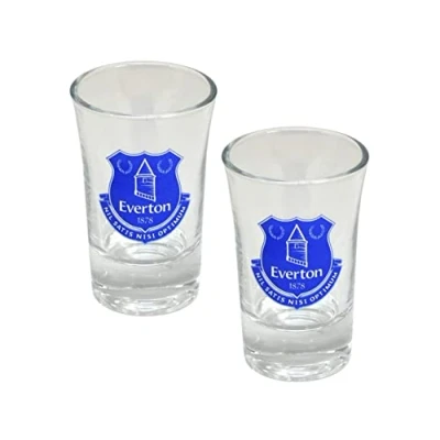 Image of Everton F.C. 2pk Glass Shot Set