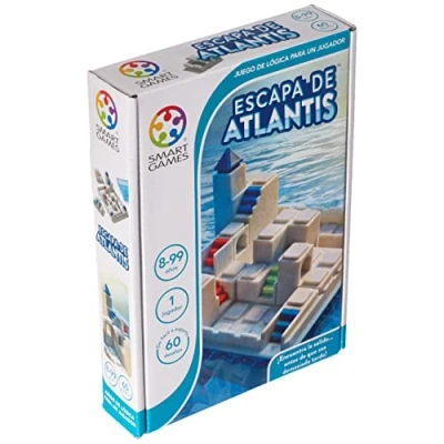 Image of SmartGames SG442ES Escape from Atlantis, Multicoloured