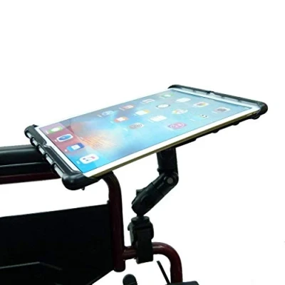 Image of BuyBits Wheelchair Swivel Tablet Mount Holder for iPad PRO Air Mini all iPads