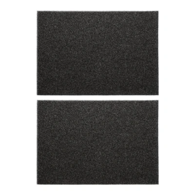 Image of LT Easiyl 2PCS Black Air Filter Pads Foam Sponge Sheet Dust Pad Mat 30x21x1cm for Car Motorcycle Motorbike Engine