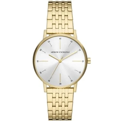 Image of Emporio Armani Analog Watch goldcoloured, Women&#039;s, Size: One Size, Gold coloured