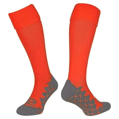 Image of Optimum Classico Sports Socks Moisture Wicking, Breathable, Cushioned for Football, Rugby, Athletics Lightweight, Quick Dry Red, Infant (8 11)