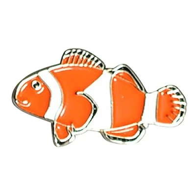 Image of Clown Fish Nemo Metal Enamelled Pin Badge Lapel XJKB2 41