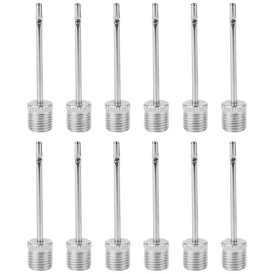 Image of WOLMIK Ball Pump Needles, 12 Pcs Air Inflation Needle, Inflating for Basketball, Soccer, Rugby, Volleyball, and All Other Sports Balls