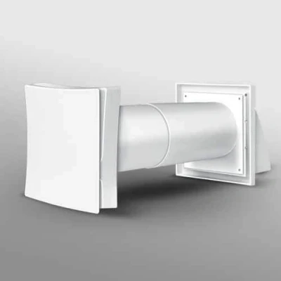 Image of Condensation Damp Control Passive Wall Intake Vent Grille Kit
