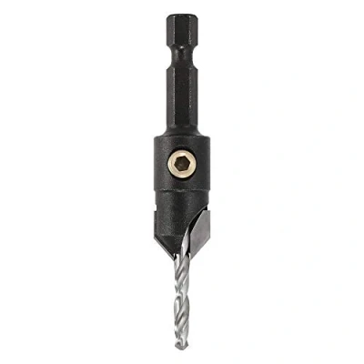 Image of Trend Snappy 1/2 Inch TCT Countersink with Adjustable 3.5mm HSS Pilot Drill, Quick Release, SNAP/CS/12TC