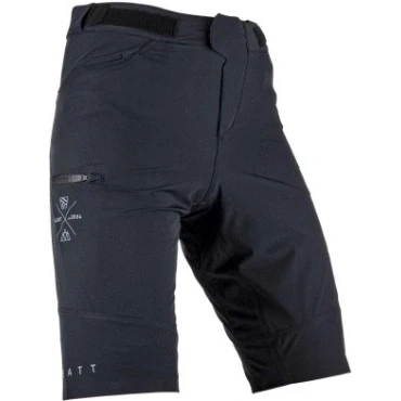 Image of Leatt MTB Shorts Trail 2.0 Comfortable and Resistant Black