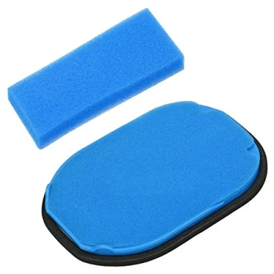 Image of SPARES2GO Filters compatible with Dyson DC16 Washable Pre Motor + Post Exhaust Sponge Pads Blue