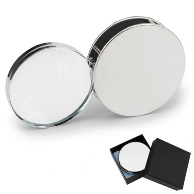 Image of 20X Folding Magnifier Portable Handheld Rotating Loupe Reading Magnifying Glass Lens for Inspection Maps Jewelry Repair Hobby