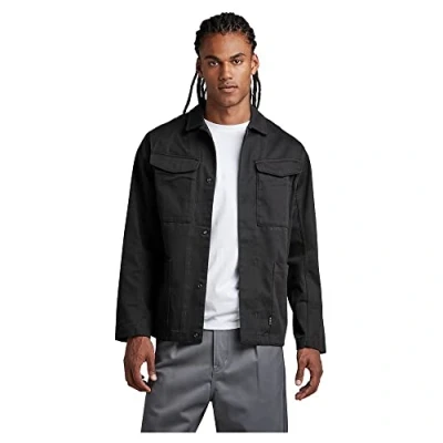 Image of G STAR RAW Men&#039;s Chore Overshirt, black (dk D22936 C900 6484), M