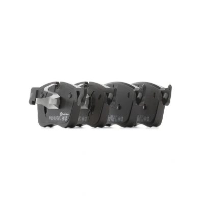 Image of 1612909080, YL00575080 Brake pad set BREMBO P 61 127 PRIME LINE Ring prepared for wear indicator with piston clip without accessories