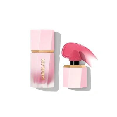 Image of SHEGLAM Color Bloom Liquid Blush Makeup for Cheeks Matte Finish On Point