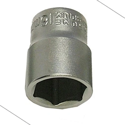 Image of Faithfull SOC1221 21mm Hexagon Socket Chrome Vanadium 1/2 inch Drive