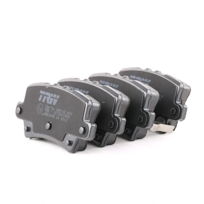 Image of 43022SMGE00, 43022SMGE01, 43022SMGE02, 43022SMGE03, 43224SMGE01 Brake pad set TRW COTEC GDB3408 HONDA: CIVIC 8 Hatchback, 9