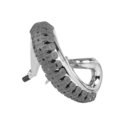 Image of Polisport Universal Armadillo 2 Stroke Exhaust Pipe Guard, Grey Motocross4u