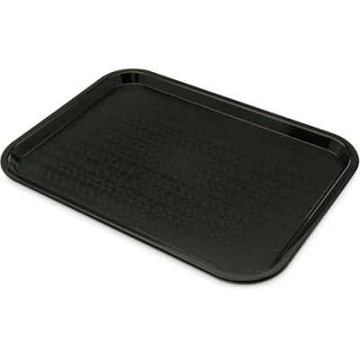 Image of Genware NEV CT1216 03 Café Tray, 12&quot; x 16&quot;, Black