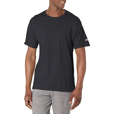 Image of Champion Men&#039;s Classic, Everyday Tee, Comfortable Soft T Shirt (Reg. Or Big &amp; Tall), Black, 4XL