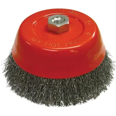 Image of Faithfull WBC150 Wire Cup Brush 150 x M14 2 / 0.30mm