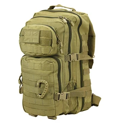 Image of Kombat UK Small Molle Assault Pack 28 Litre (Coyote) NA COYOTE