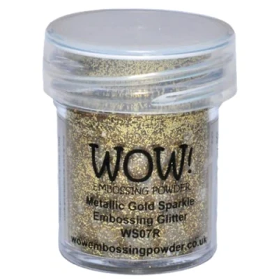 Image of WOW! Embossing Powder 15ml, Metallic Gold Sparkle
