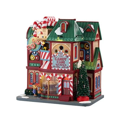 Image of Lemax 05681 UK Christmas Village Sights &amp; Sounds: The Candy Cane Works