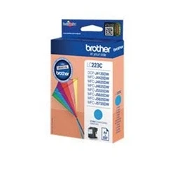 Image of Brother LC 223C Ink cartridge cyan, 550 pages ISO/IEC 24711, Content 5,9 ml for DCP J 4120 DW/MFC 1100 Series/4420 DW/4425 DW/4620 DW/4625 DW/5720 DW