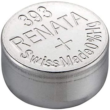 Image of 1 x Renata 393 Swiss Made Lithium Coin Cell Battery SR754W