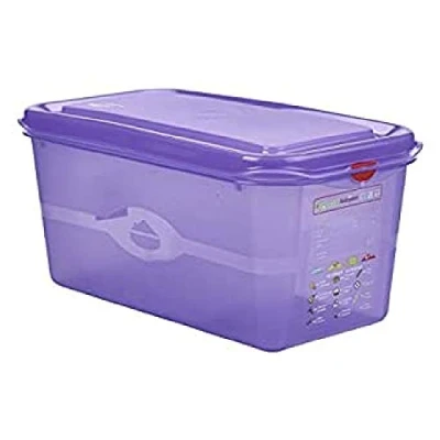 Image of Genware 12420AL Pro Colour Coded Container 1/3/6 L Purple