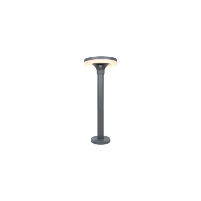 Image of Solar Aluminium Diecast Medium LED Bollard 4000K Grey Kosnic Tarkine