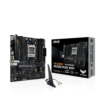 Image of ASUS TUF GAMING A620M PLUS WIFI, AMD, MATX, 4DDR5, DP, HDMI