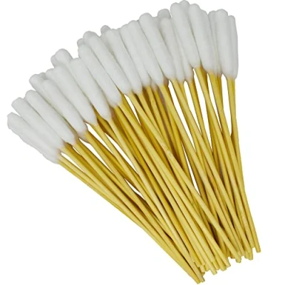 Image of Pirbright Pet Company Extra Large 15cm Dog Cotton Bud Ear Cleaner Long Bamboo Buds For Cleaning Animals Ears 50 Pack Swab Sticks…