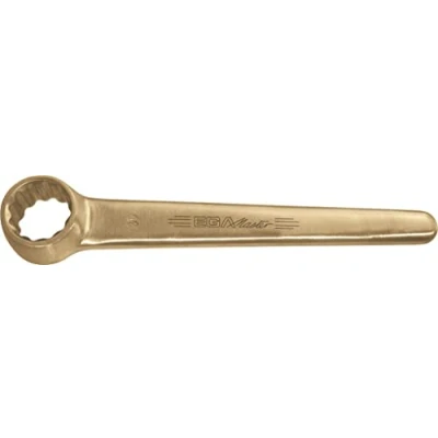 Image of 2x EGA Master Single End Ring Wrench 17mm Non Sparking Cu Be