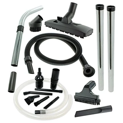 Image of SPARES2GO Hoover Hose Rods &amp; Mini Tools Kit for Numatic Henry NRV200 22 Vacuum Cleaner (1.8m + Micro Car Desk Kit)