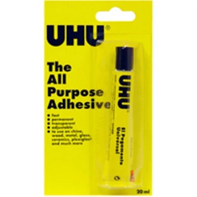Image of UHU All Purpose Glue 20ml Ref 44091 [Pack of 10]