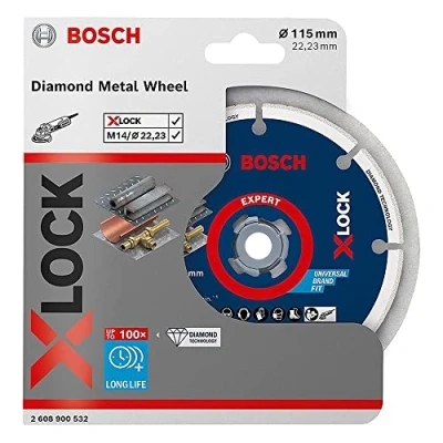 Image of BOSCH 2608900532 115 mm X Lock Metal Diamond Disc