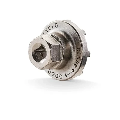 Image of CYCLO Cycling Tool&#039;s Weldtite Bb, Bottom Bracket Removal Device Bosch Sprocket, Silver, Active/Perfomance