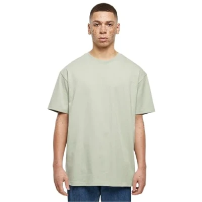 Image of Build Your Brand Men&#039;s By102 Heavy Oversize Tee T Shirt, Softsalvia, XXXX Large