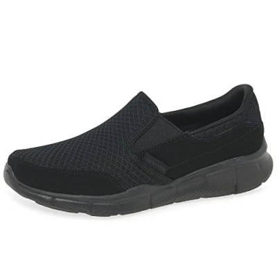 Image of Skechers Equalizer Persistent, Boy&#039;s Black (Black Bbk), 5 UK (38 EU)