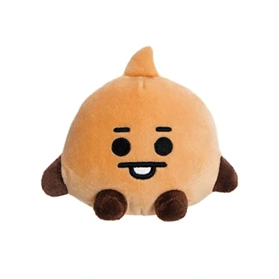 Image of Aurora, 61482, BT21 Official Merchandise, Baby SHOOKY Sitting Doll 5In, Soft Toy, Brown