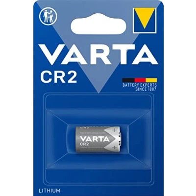 Image of VARTA Batteries Electronics CR2 Professional Lithium Battery 1 pack, in original blister pack of