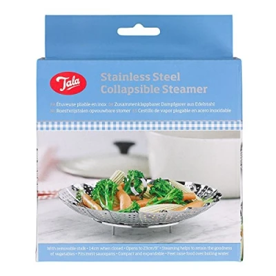 Image of Tala Stainless Steel Steamer Basket, 23cm Diameter