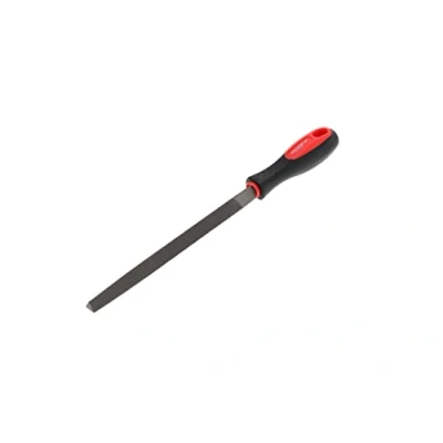 Image of GEDORE Red Triangular File, Special Steel, 2 Component Handle, Red/Black