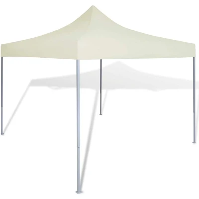 Image of vidaXL Cream Foldable Tent 3 x m
