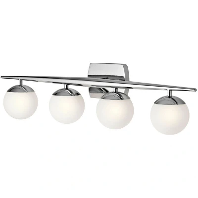 Image of Jasper 4 Light Bathroom Wall Polished Chrome IP44, G9