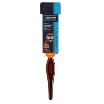 Image of 1&quot; Hamilton Perfection Clean Edge Firm Synthetic Flat Paint Brush